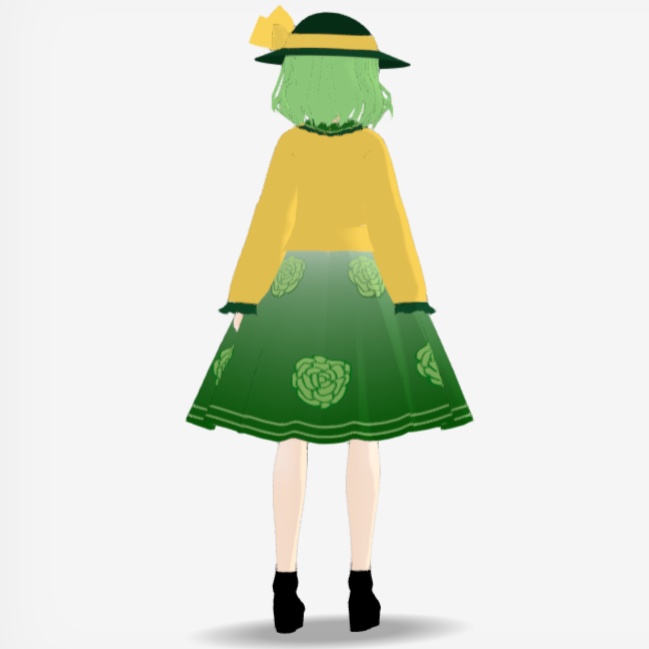 OSONO式 古明地こいし Komeiji Koishi サードアイなし (.vrm)