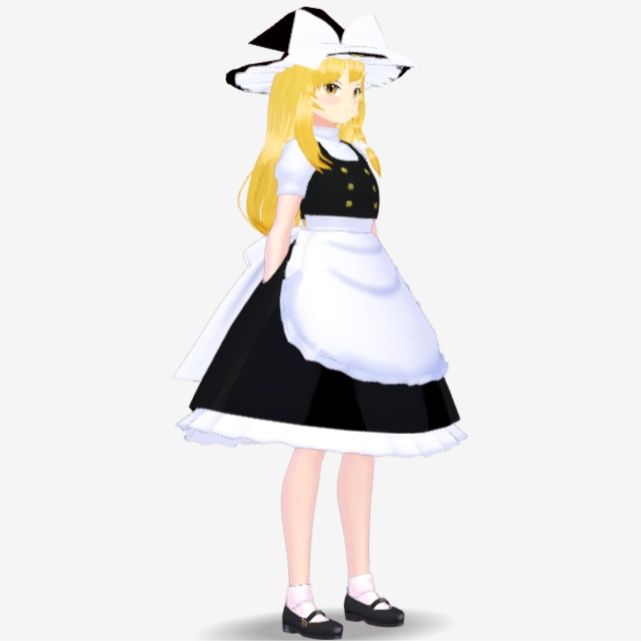 OSONO式 表情で顔色が変わる霧雨魔理沙 Kirisame Marisa (.vrm)