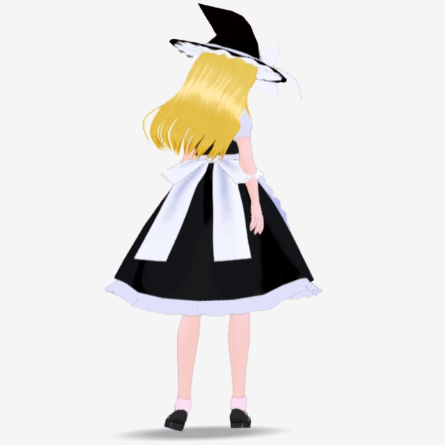 OSONO式 表情で顔色が変わる霧雨魔理沙 Kirisame Marisa (.vrm)