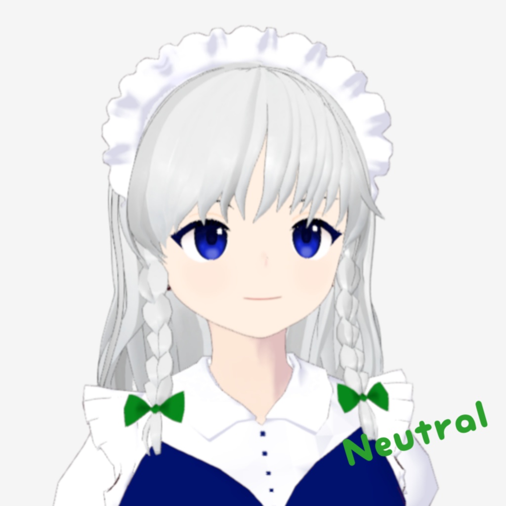 OSONO式 表情で顔色が変わる十六夜咲夜 東方虹龍洞(.vrm)