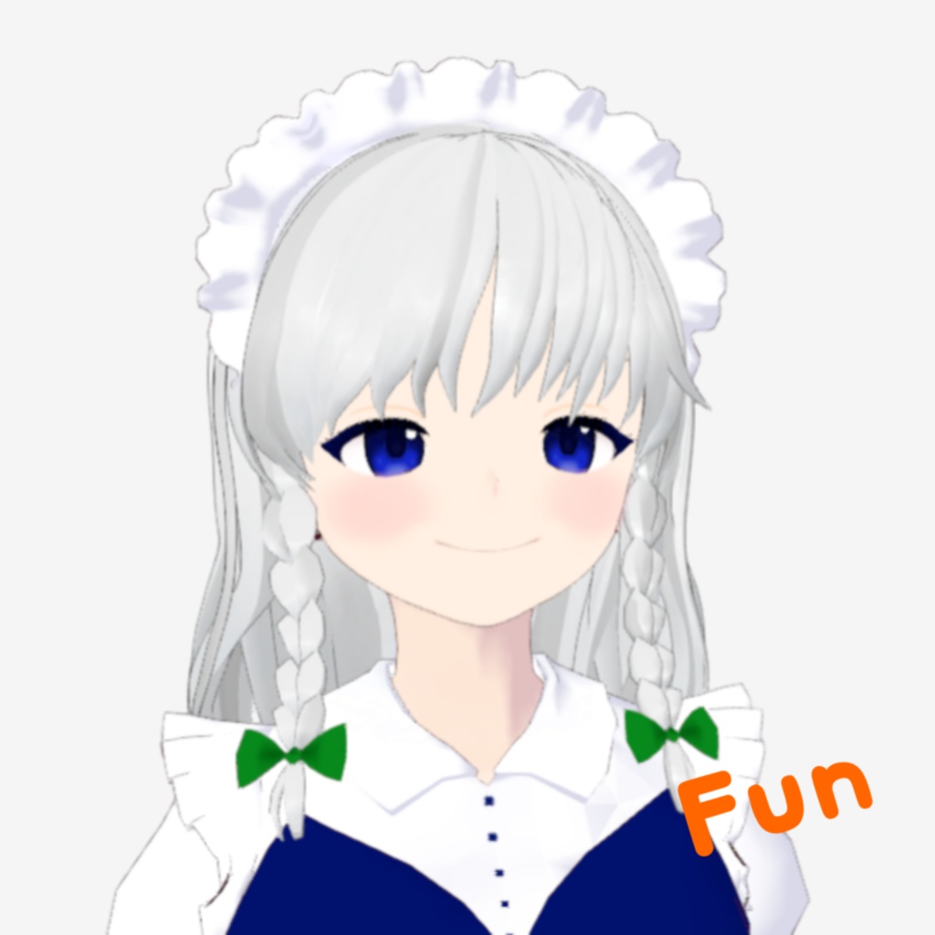 OSONO式 表情で顔色が変わる十六夜咲夜 東方虹龍洞(.vrm)