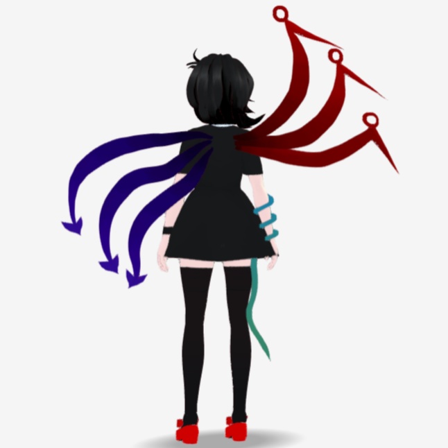 OSONO式 表情で顔色が変わる封獣ぬえ Houjuu Nue (.vrm)