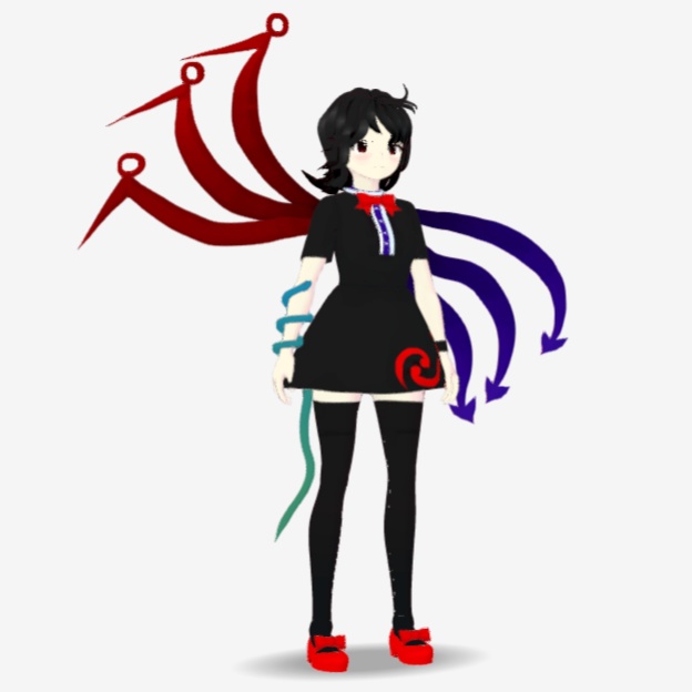 OSONO式 表情で顔色が変わる封獣ぬえ Houjuu Nue (.vrm)