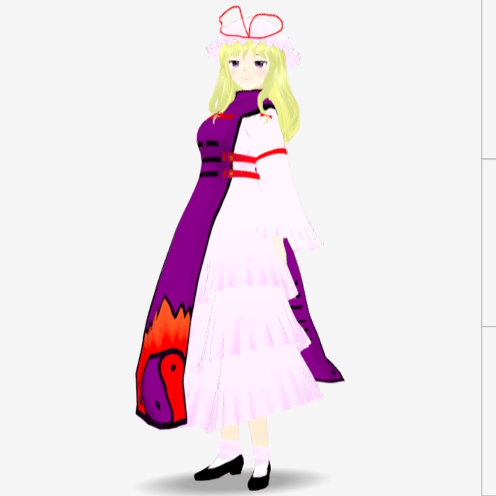 OSONO式 表情で顔色が変わる八雲紫 東方永夜抄