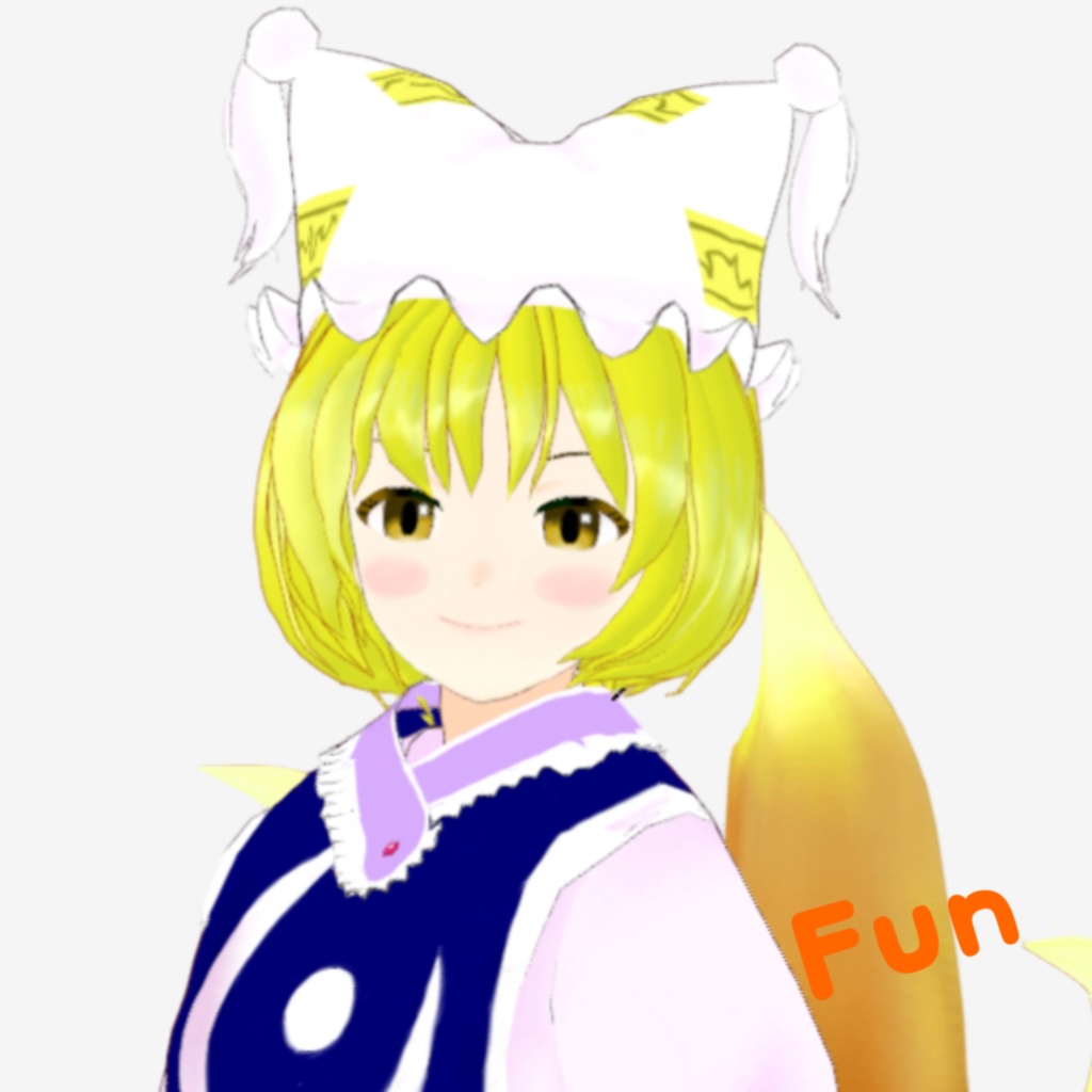 OSONO式 表情で顔色が変わる八雲藍 Yakumo Ran (.vrm)