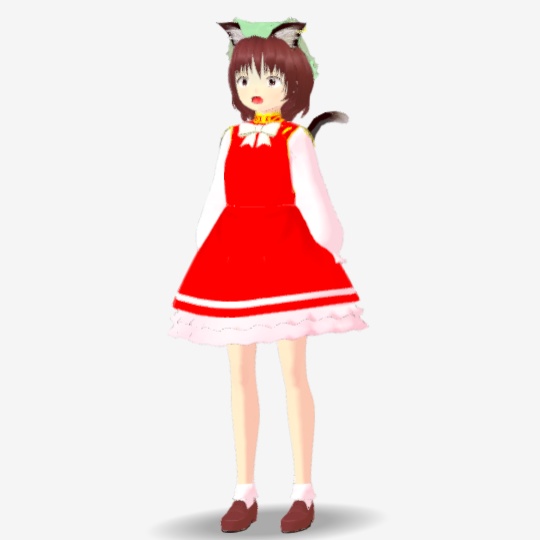 OSONO式 表情で顔色が変わる 橙 Chen (.vrm)