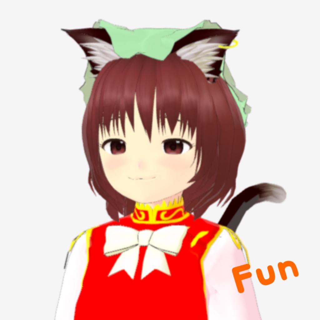 OSONO式 表情で顔色が変わる 橙 Chen (.vrm)