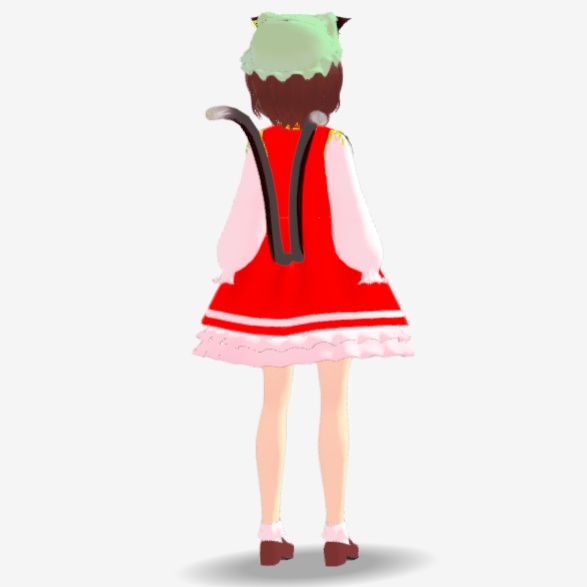 OSONO式 表情で顔色が変わる 橙 Chen (.vrm)