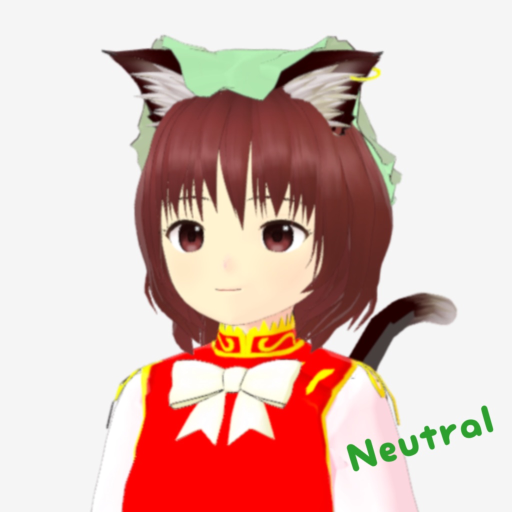 OSONO式 表情で顔色が変わる 橙 Chen (.vrm)