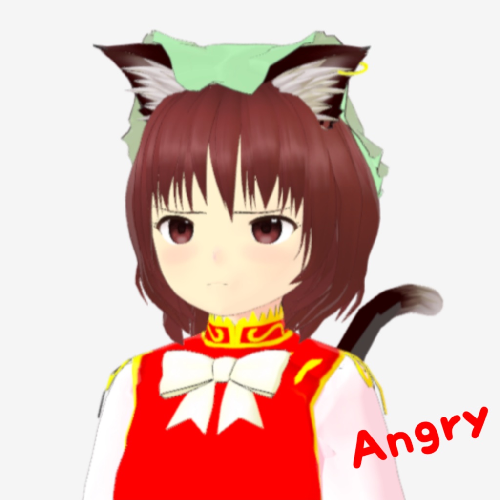 OSONO式 表情で顔色が変わる 橙 Chen (.vrm)