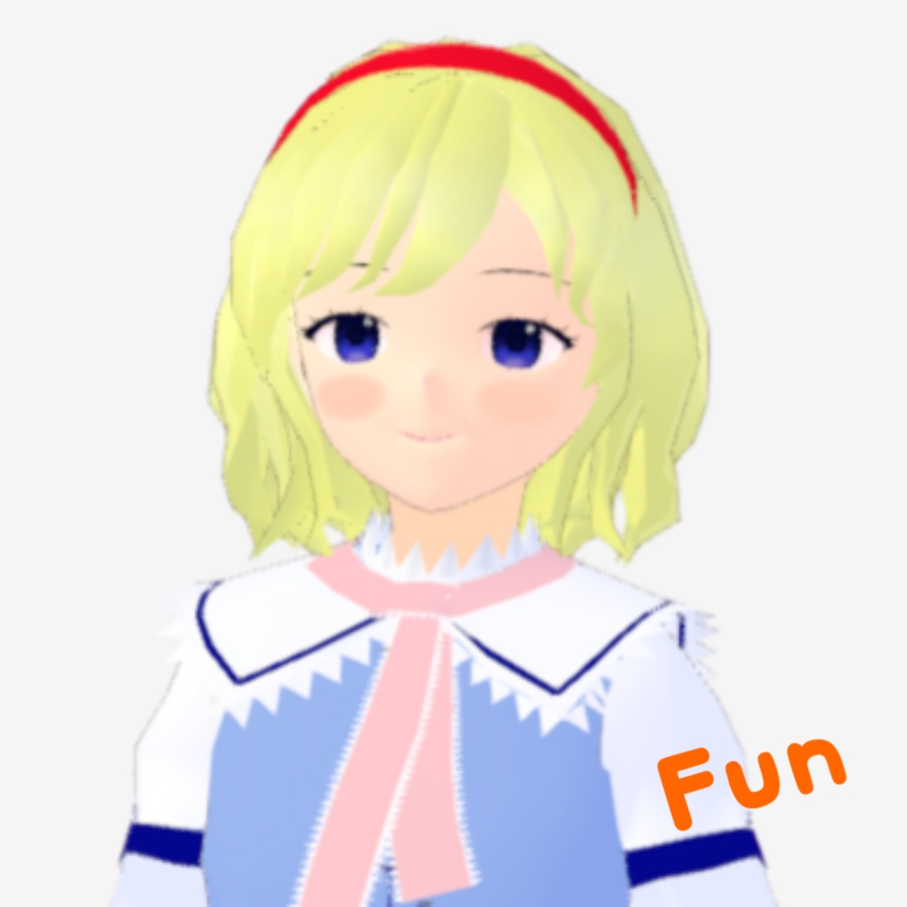 OSONO式 表情で顔色が変わるアリス・マーガトロイド(軽量化)(VRM)