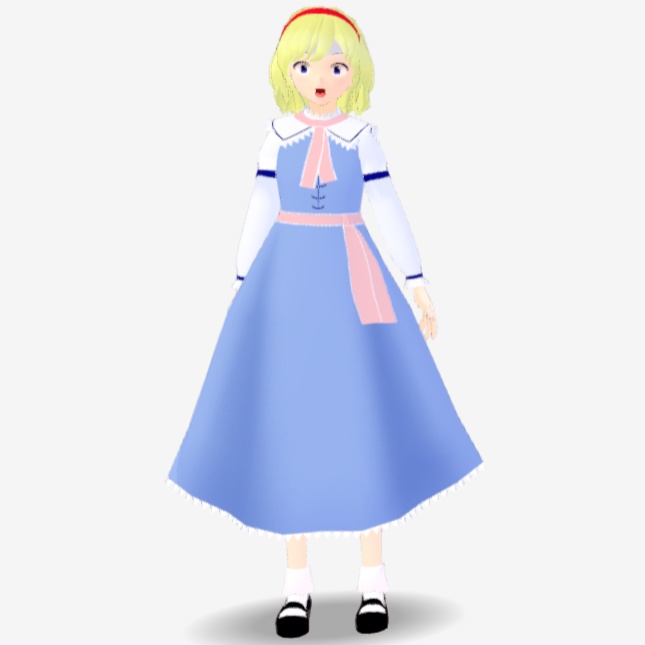 OSONO式 表情で顔色が変わるアリス・マーガトロイド(軽量化)(VRM)