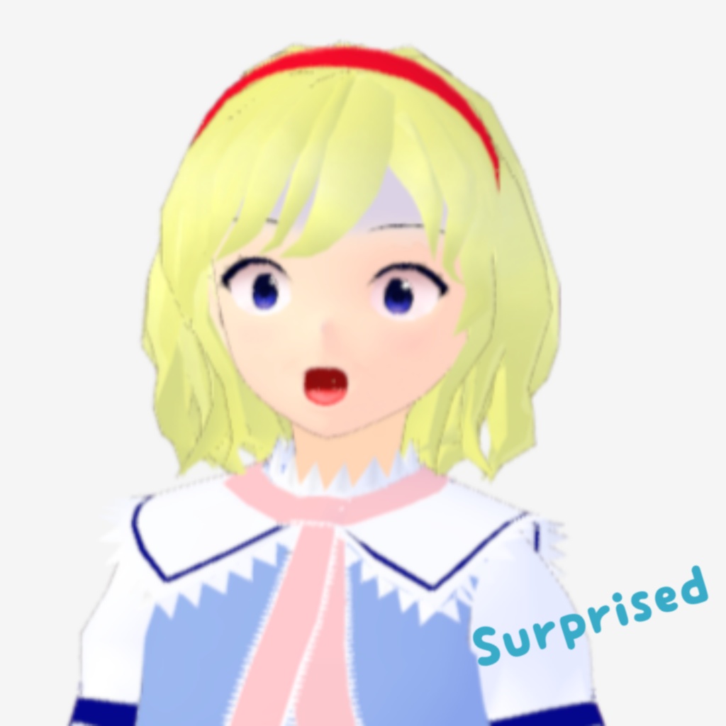 OSONO式 表情で顔色が変わるアリス・マーガトロイド(軽量化)(VRM)