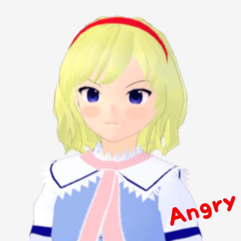 OSONO式 表情で顔色が変わるアリス・マーガトロイド(軽量化)(VRM)