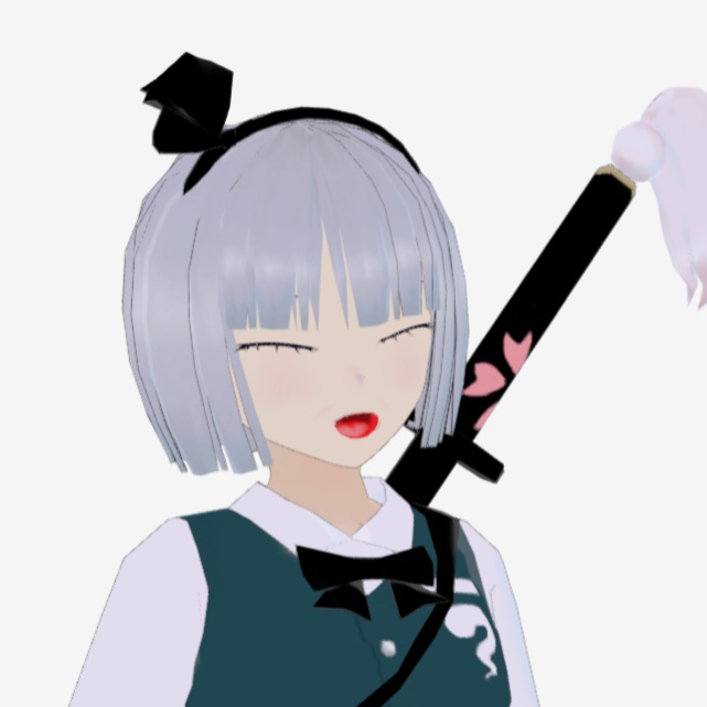 OSONO式 魂魄妖夢 東方妖々夢 帯刀(VRM)