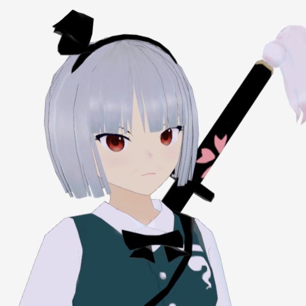 OSONO式 魂魄妖夢 東方妖々夢 帯刀(VRM)