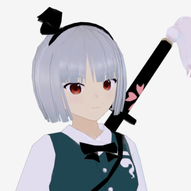 OSONO式 魂魄妖夢 東方妖々夢 帯刀(VRM)