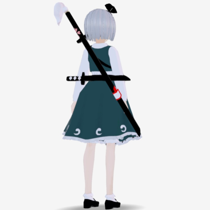 OSONO式 魂魄妖夢 東方妖々夢 帯刀(VRM)