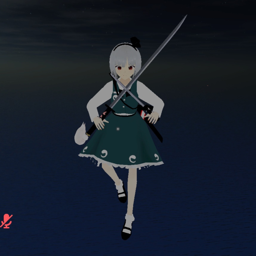 OSONO式 魂魄妖夢 東方妖々夢 for VRChat(Prefab)