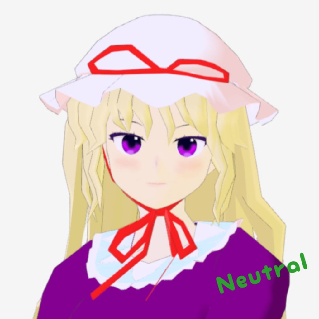 OSONO式 八雲紫 東方妖々夢 Yakumo Yukari (VRM/FBX)