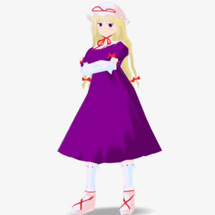 OSONO式 八雲紫 東方妖々夢 Yakumo Yukari (VRM/FBX)