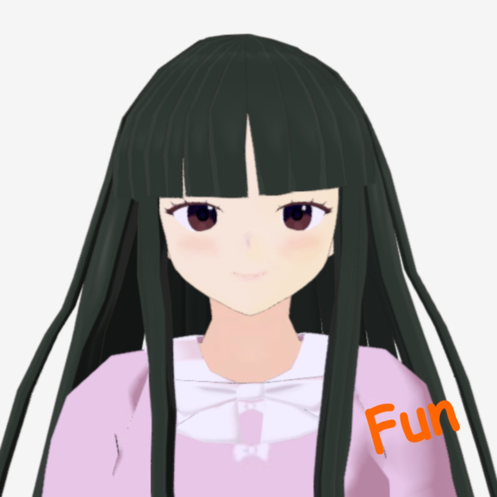 OSONO式 軽量 蓬莱山輝夜 宝物付き (VRM/FBX)