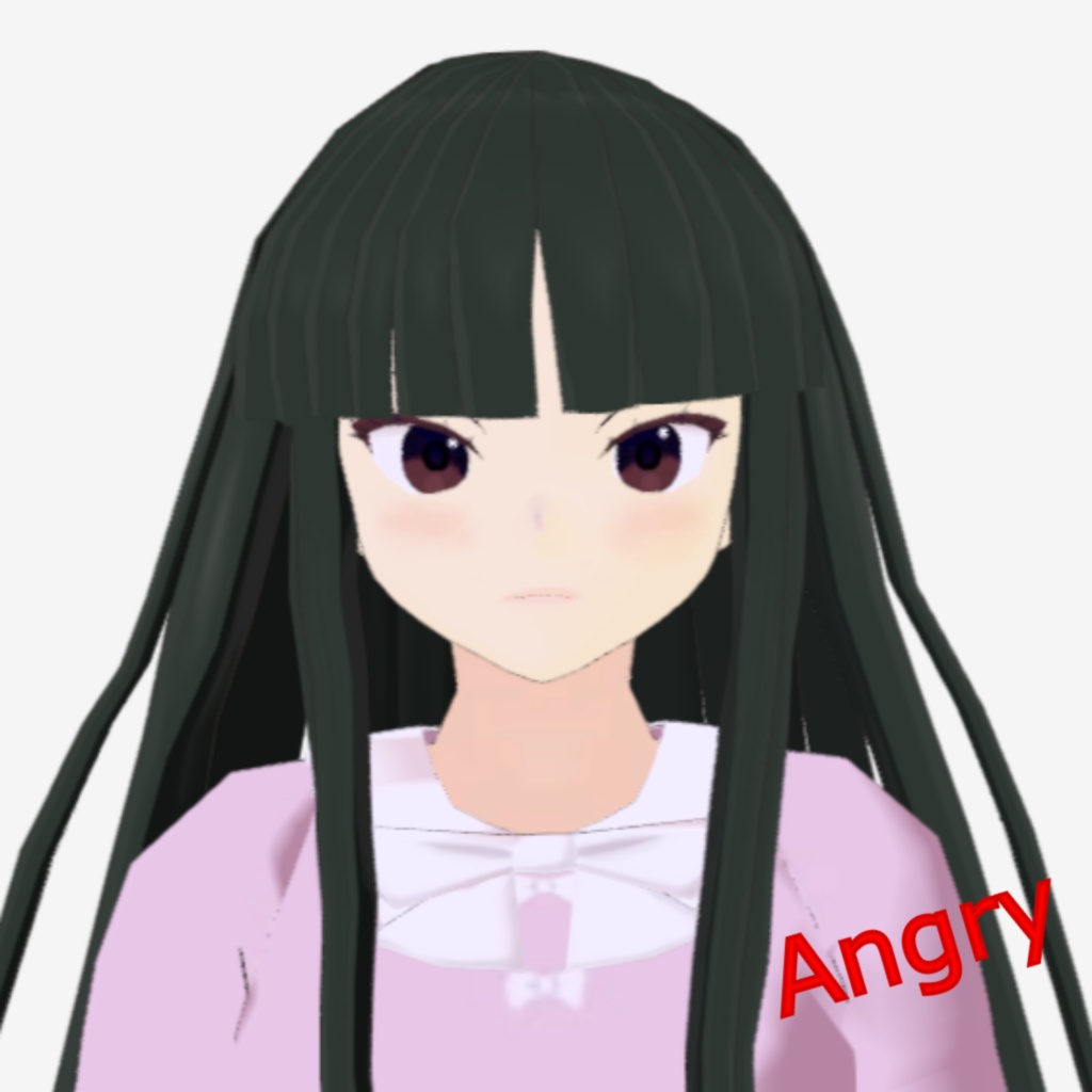 OSONO式 軽量 蓬莱山輝夜 宝物付き (VRM/FBX)