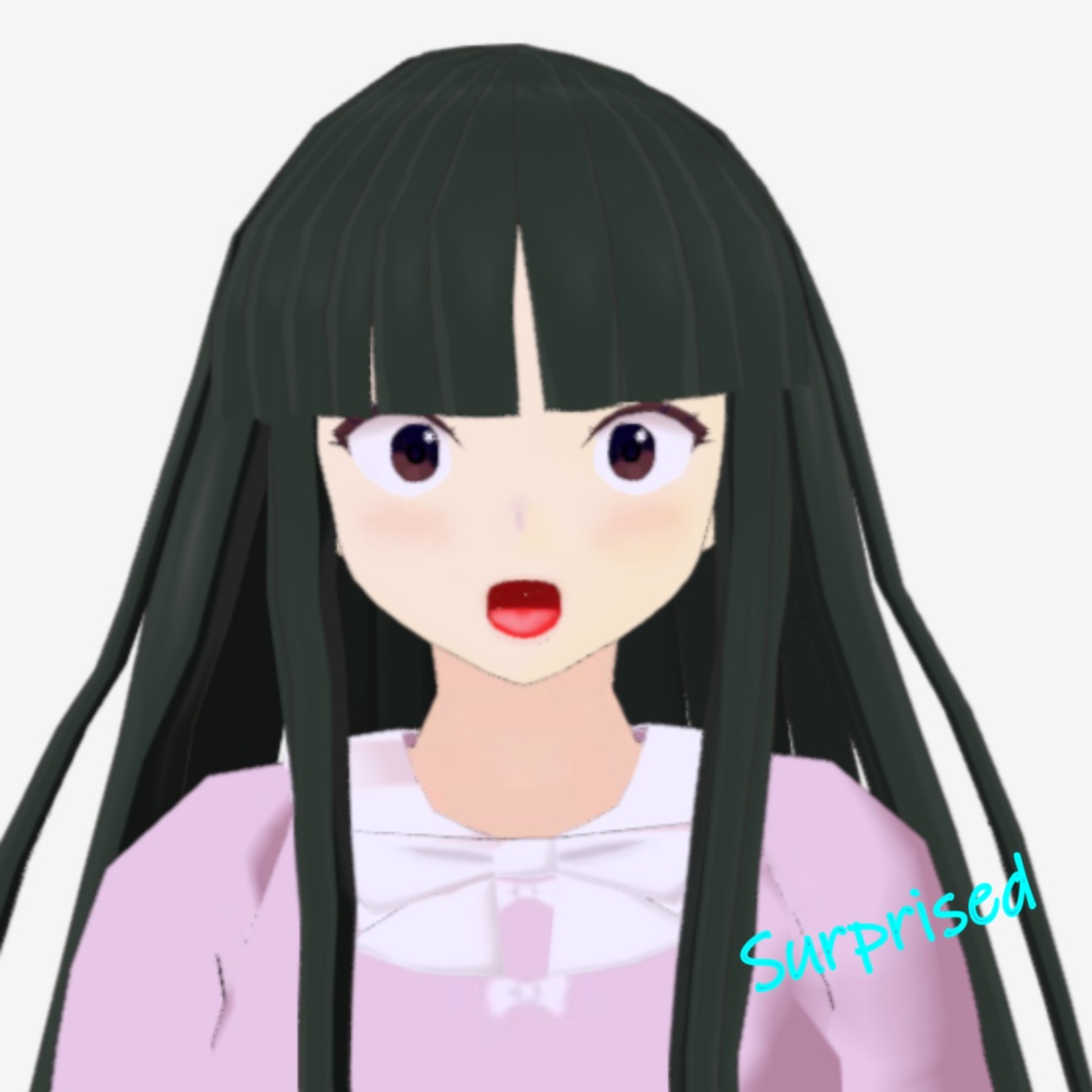 OSONO式 軽量 蓬莱山輝夜 宝物付き (VRM/FBX)