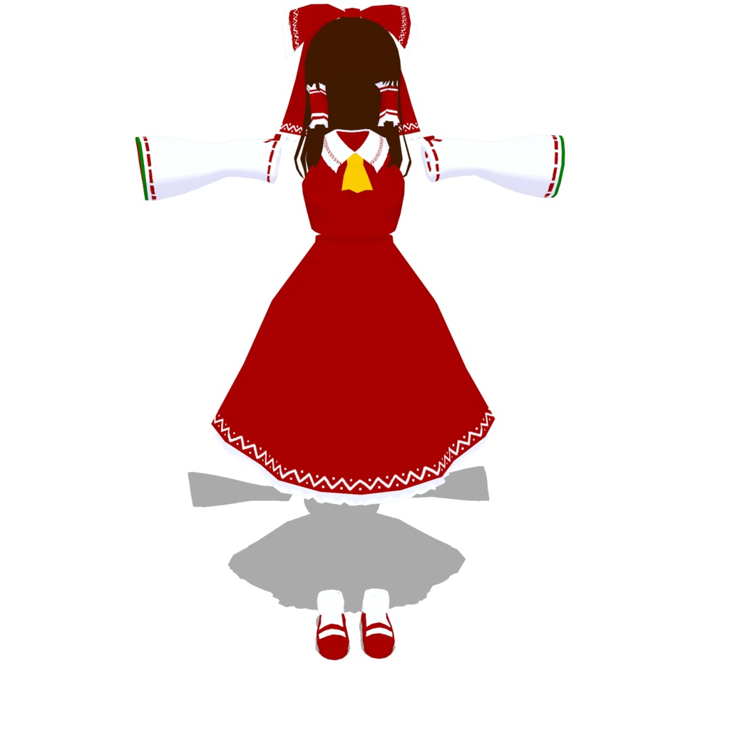 OSONO式 着せ替え 東ロワ風衣装(霊夢)