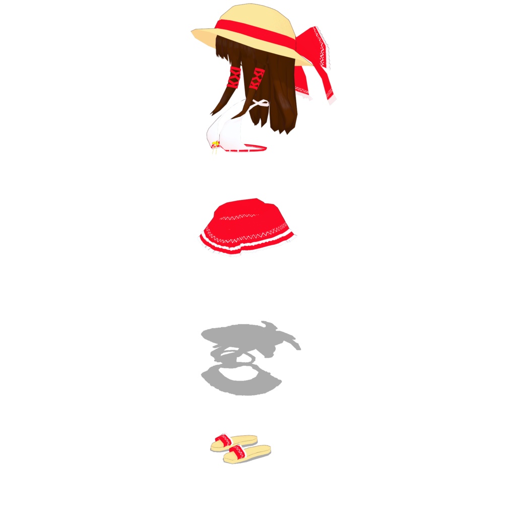 OSONO式 着せ替え 水着(霊夢)