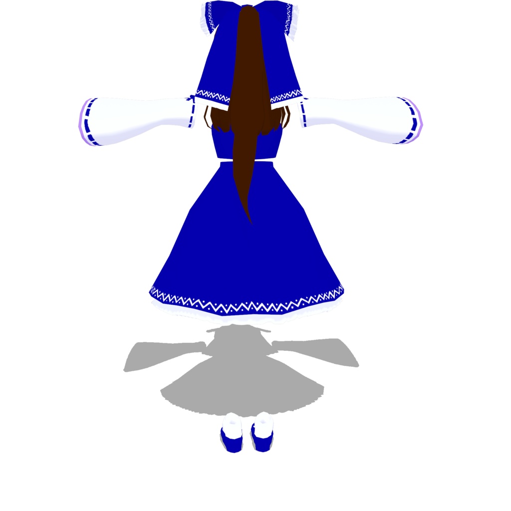 OSONO式 着せ替え 青霊夢衣装