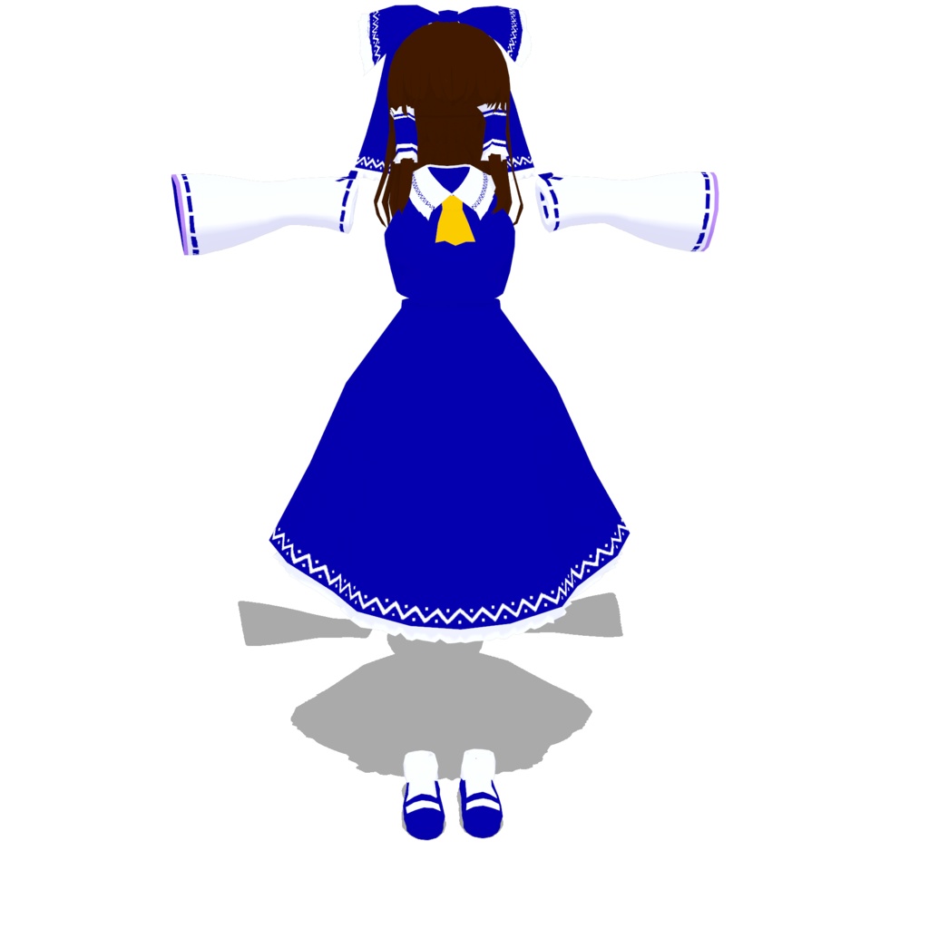 OSONO式 着せ替え 青霊夢衣装