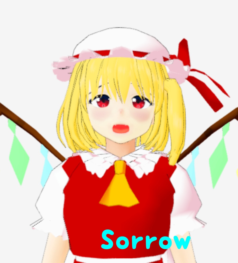OSONO式 軽量 フランドール・スカーレット/Flandre Scarlet(VRM)