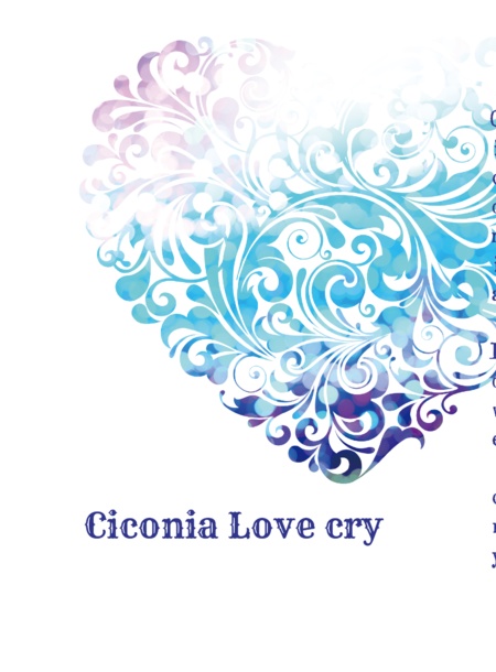 Ciconia Love cry
