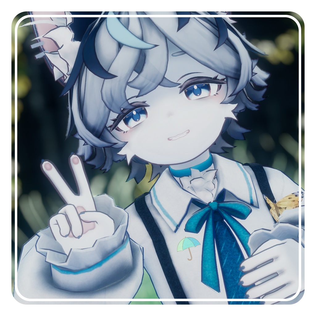 シンプルな傘のブローチ ~ umbrellabrooch ~