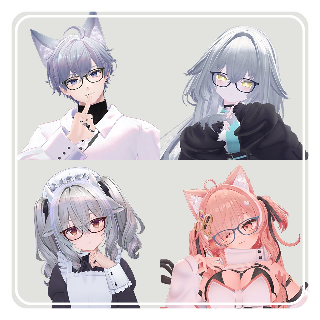 【✨発売記念セール✨】知的なウェリントンメガネ ~ ScholarlyWellingtonGlasses ~