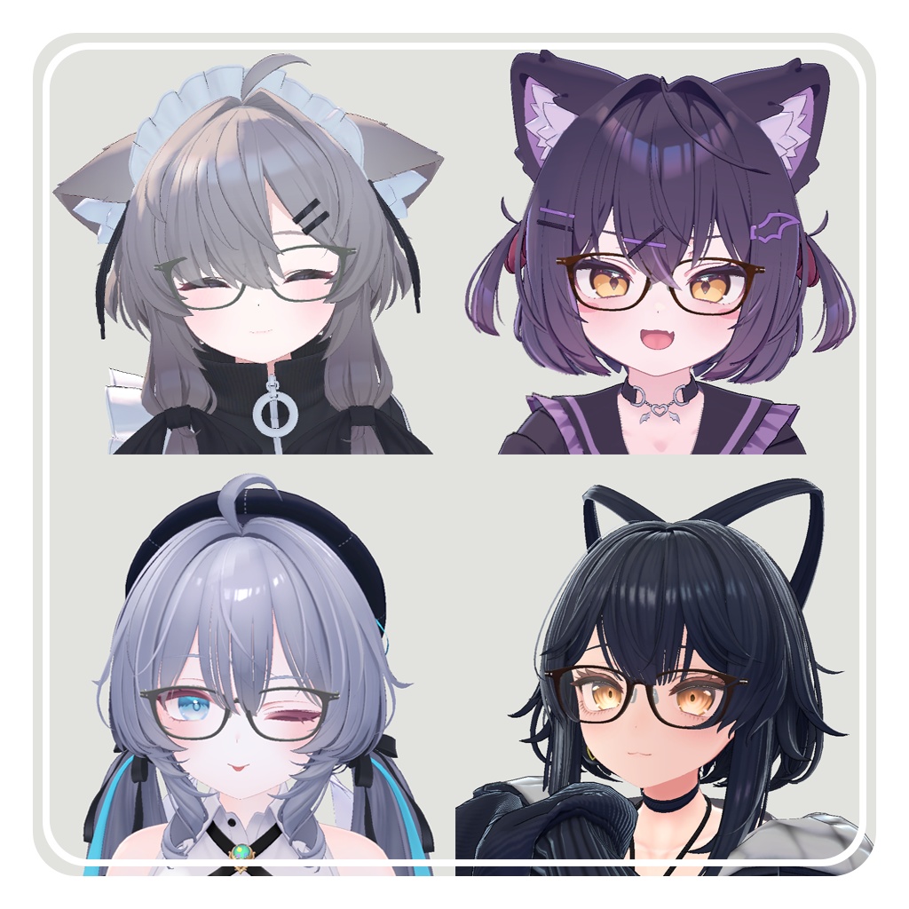 【✨発売記念セール✨】知的なウェリントンメガネ ~ ScholarlyWellingtonGlasses ~