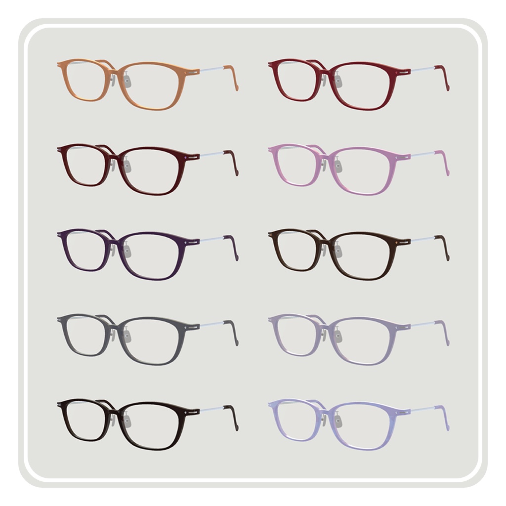 【✨発売記念セール✨】知的なウェリントンメガネ ~ ScholarlyWellingtonGlasses ~
