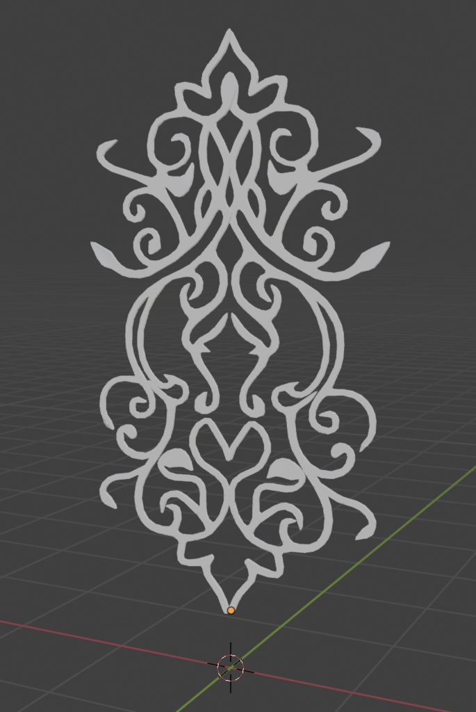【Blender】模様