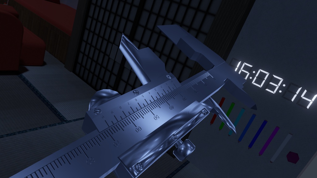 (精工3Dモデル)ノギス