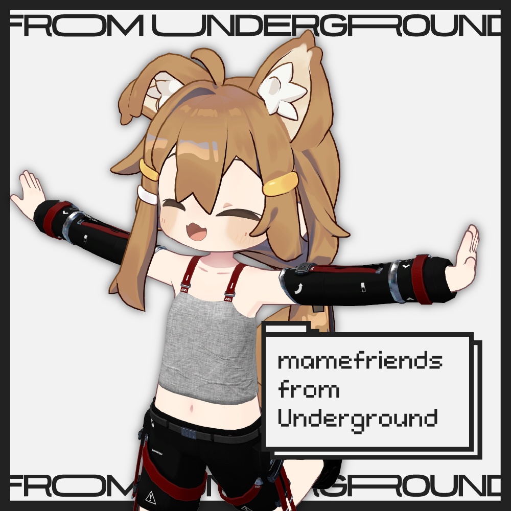 【まめふれんず対応】mamefriends_from_Underground