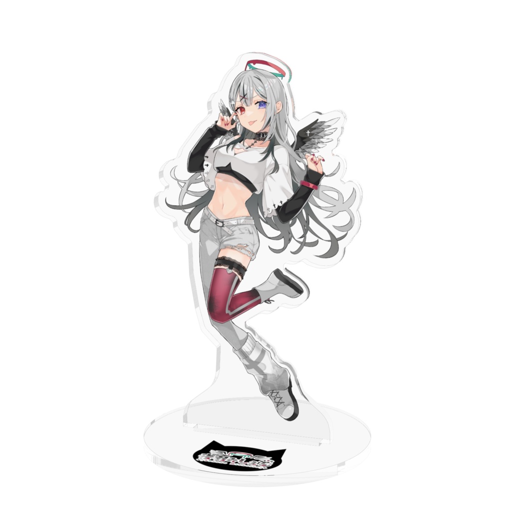 夜羽みしぇるキービジュアルアクスタ