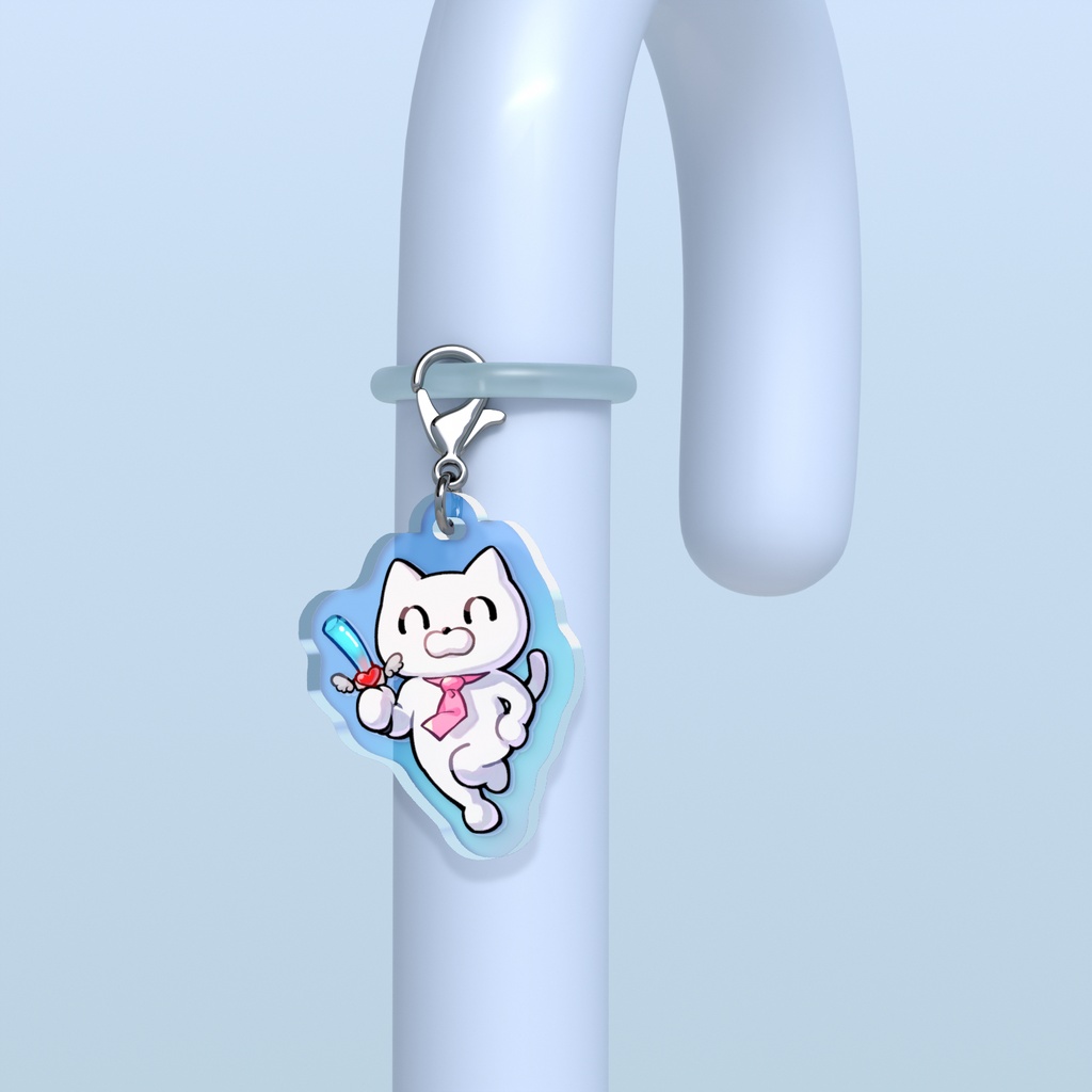 サポ猫目印チャーム