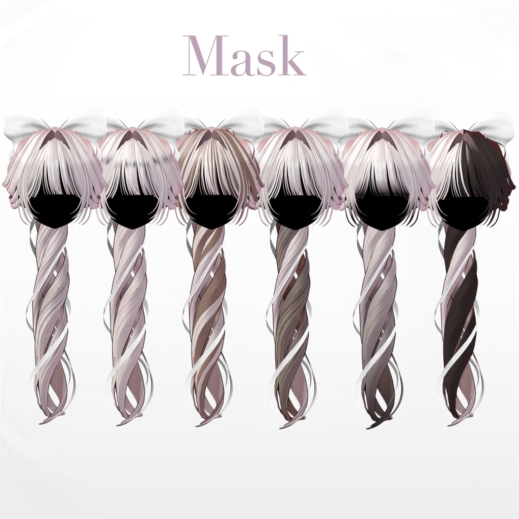 ✨三日間限定半額セール✨kuru Poni hair 8アバター対応