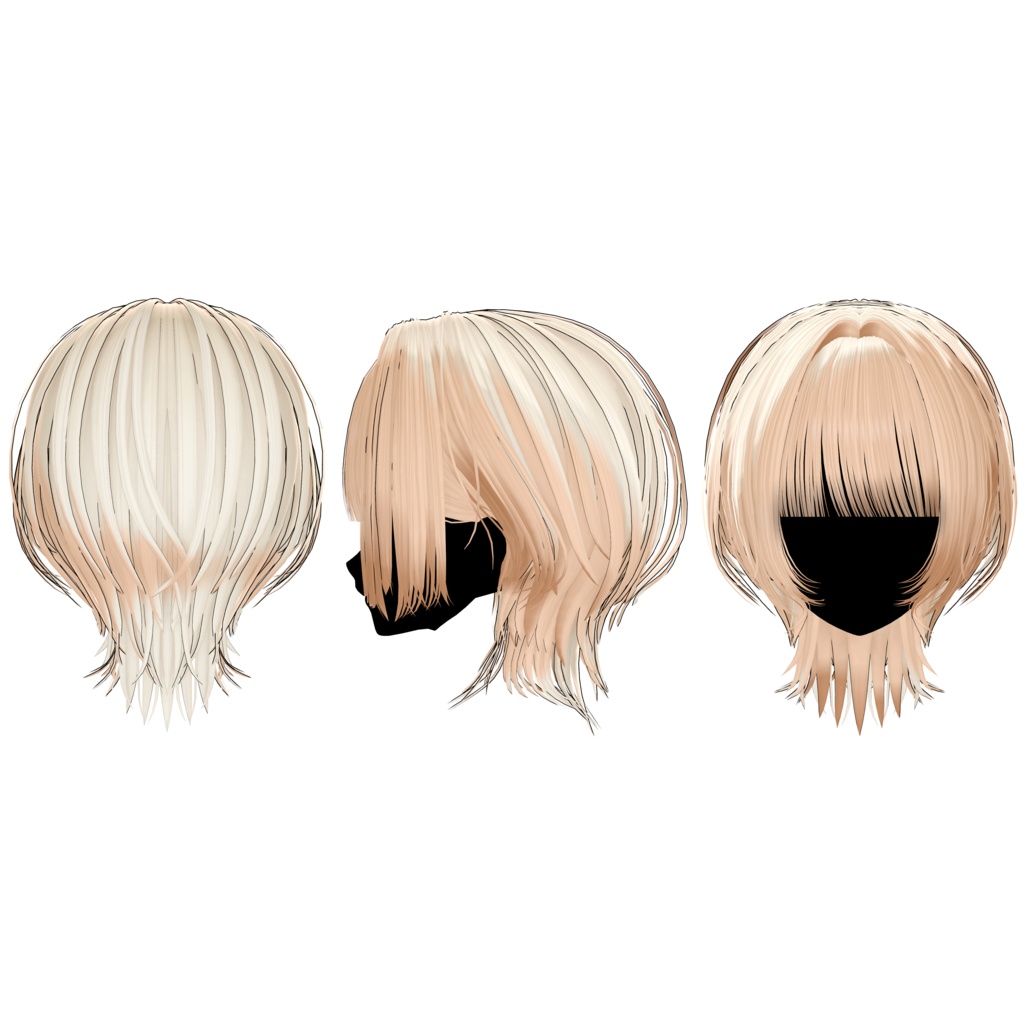 ✨三日間限定セール✨イケ イケ ウルフヘアー
