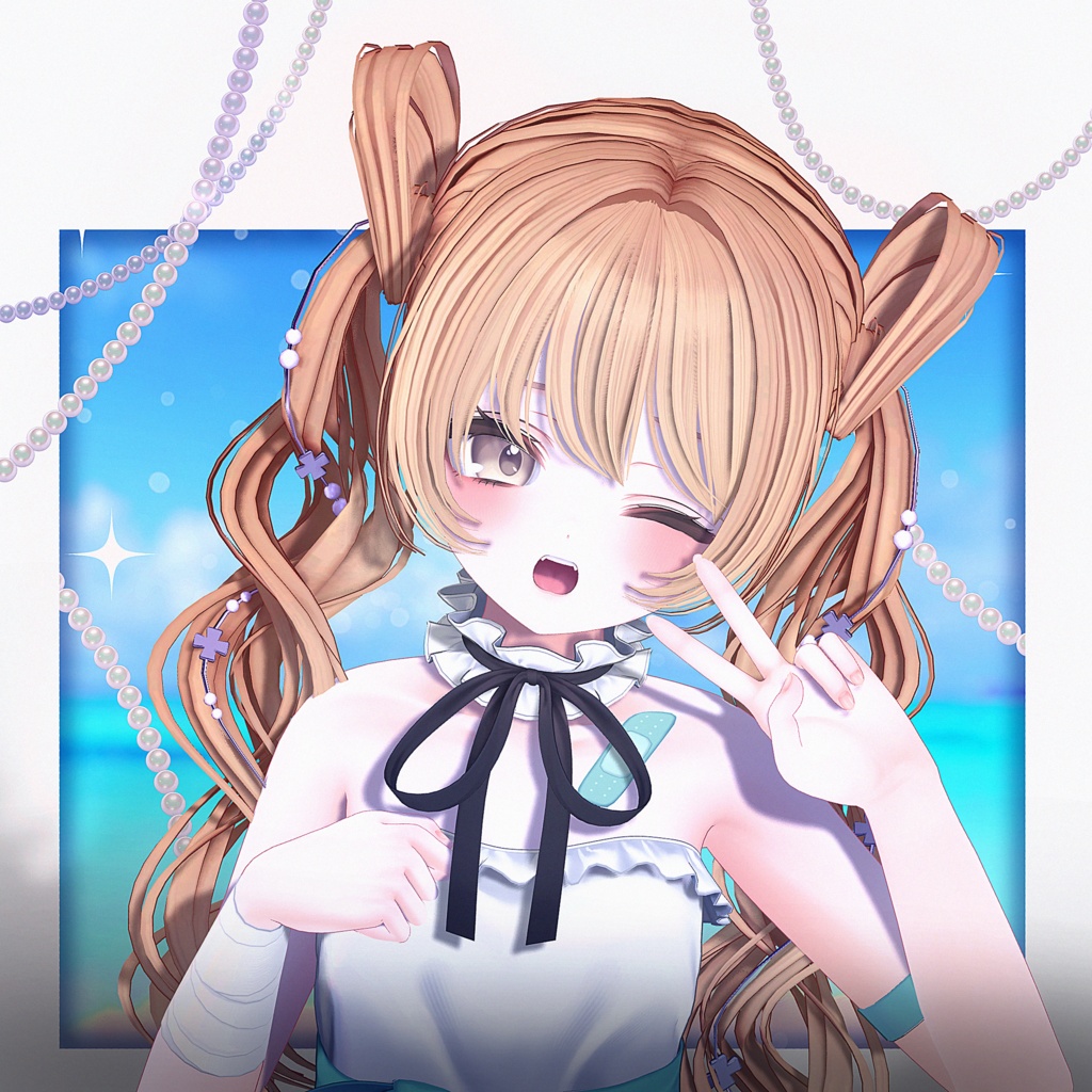 ✨三日間限定セール中✨13アバター対応【Yumekawa Marine】ゆめかわマリンヘアー