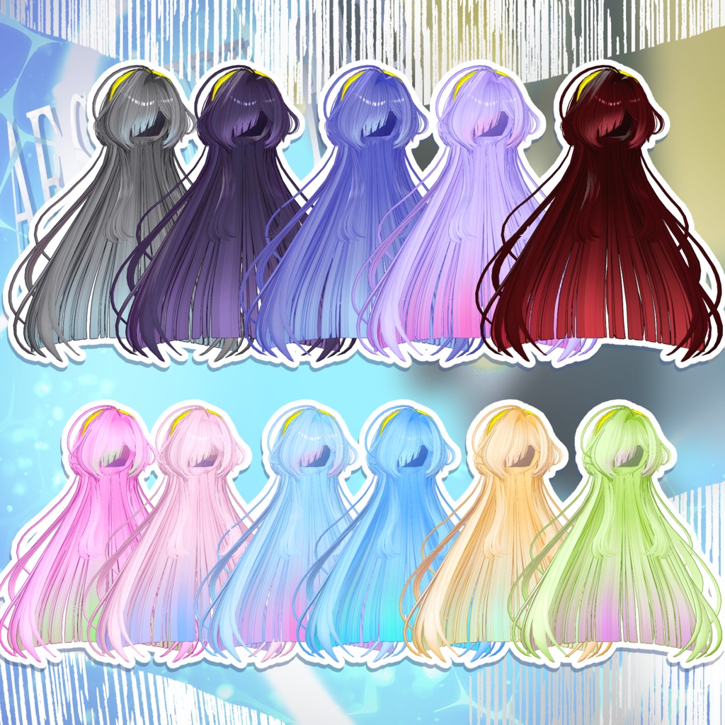 ✨販売記念セール中✨10アバター対応【AF_STREET HAIR】