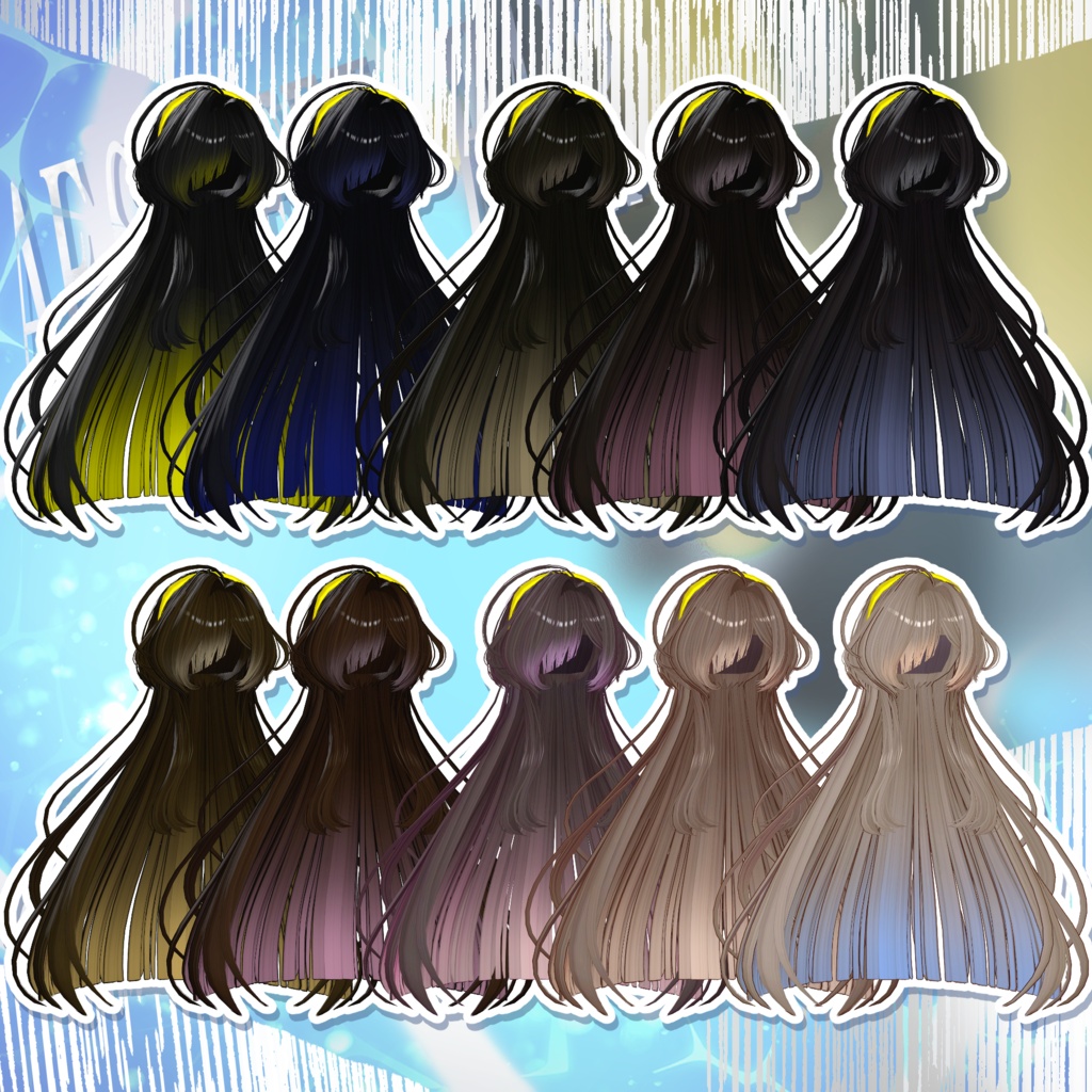✨販売記念セール中✨10アバター対応【AF_STREET HAIR】