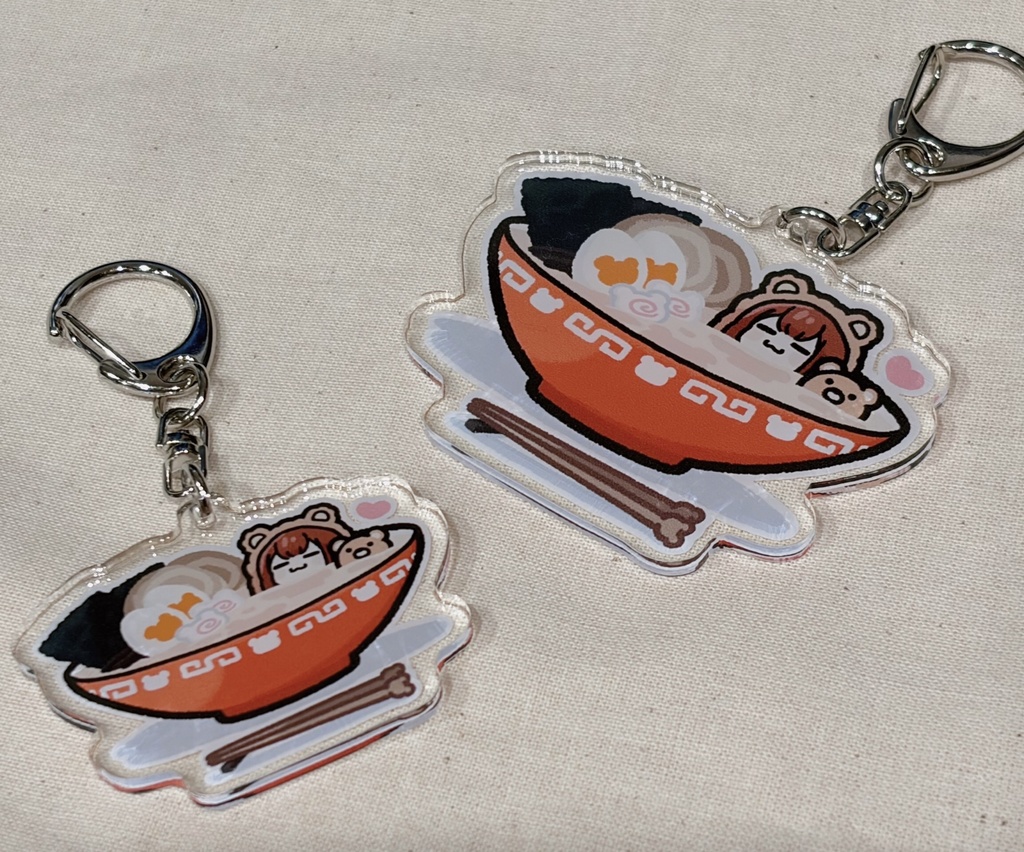 ありがとんこつらーめんキーホルダー