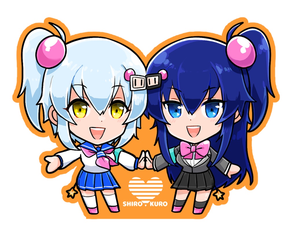 シロクロアクリルスタンド
